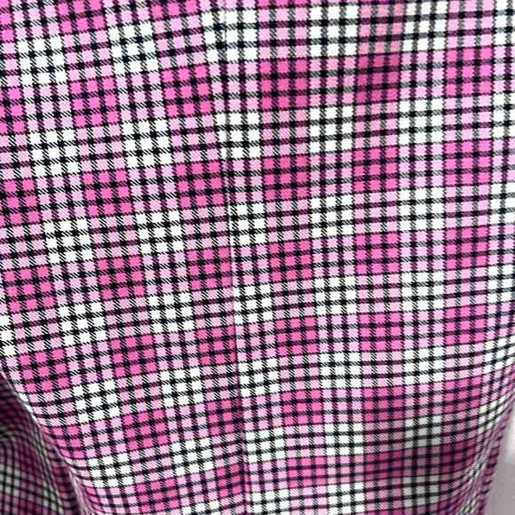 J. Crew Cameron slim crop pant in pink plaid 6 - Picture 9 of 9